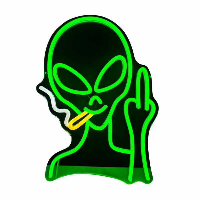 👽 Alien Neon Word Sign™