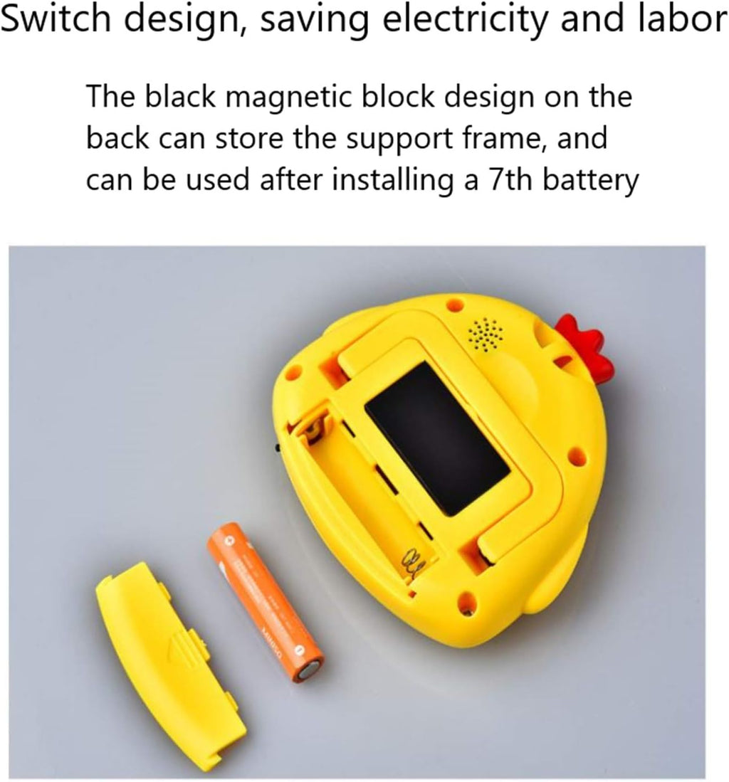 Kitchen Timer, Cute Cartoon Animal Countdown, Digital Cooking Timer with Magnetic, LCD Large-Screen Visual Clock, Hangable Alarm Clock with Stand，For Cooking Bake Sport Game (Timer-Xg)