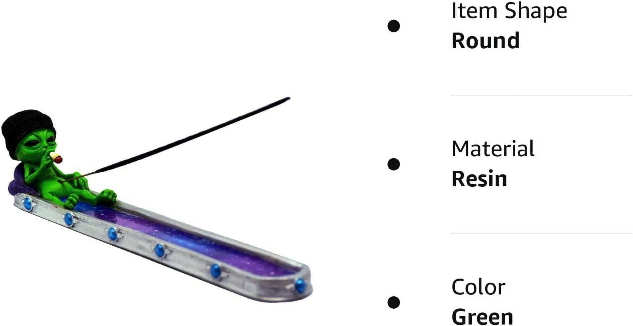 Alien in Galaxy Incense Burner - 10"