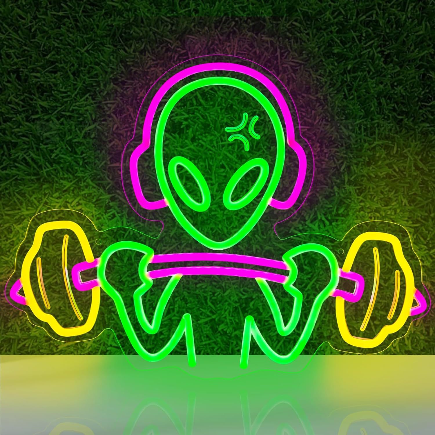 👽 Alien Neon Word Sign™